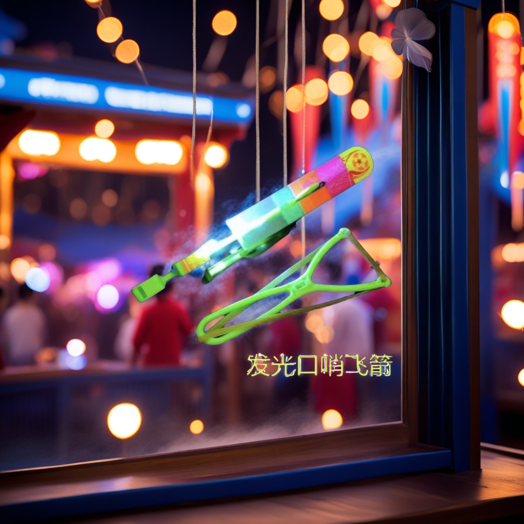 发光弹弓飞箭 飞天仙子地摊玩具热卖 儿童玩具发光玩具地摊详情图2