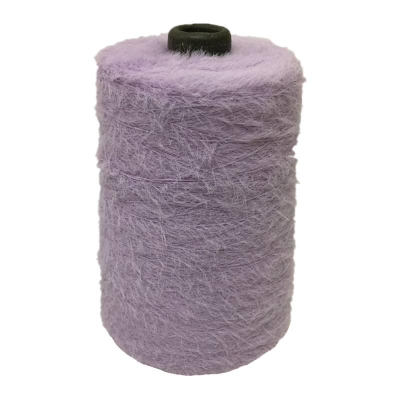 仿貂绒毛线 宝宝线双面绒貂绒线diy手编中粗围巾披肩外套线棒针线详情图5