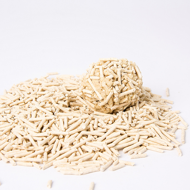 猫砂厂家直销批发猫砂豆腐除臭无尘原味植物6l豆腐猫砂一件代发详情10