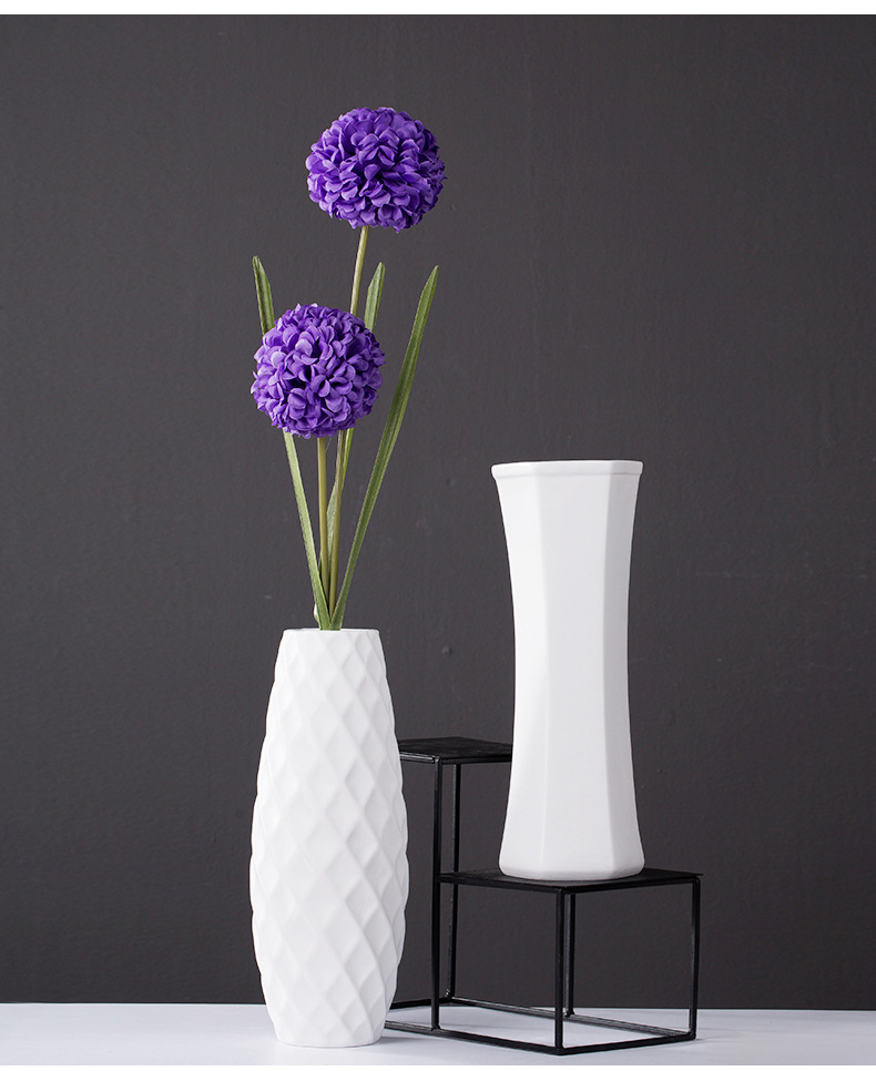 2025陶瓷小花花摆件装饰品高端家居陶瓷花瓶景观装饰品摆设品陶瓷花瓶详情3