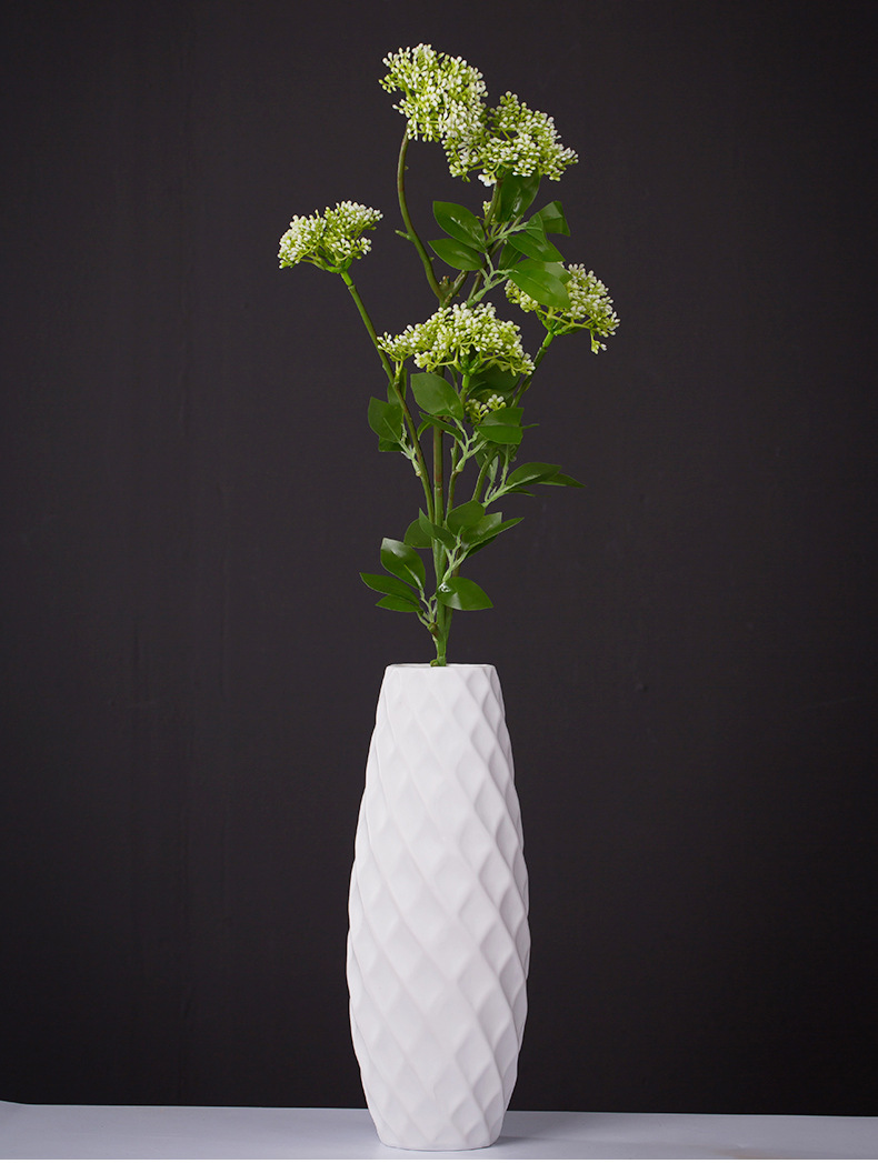 2025陶瓷小花花摆件装饰品高端家居陶瓷花瓶景观装饰品摆设品陶瓷花瓶详情7