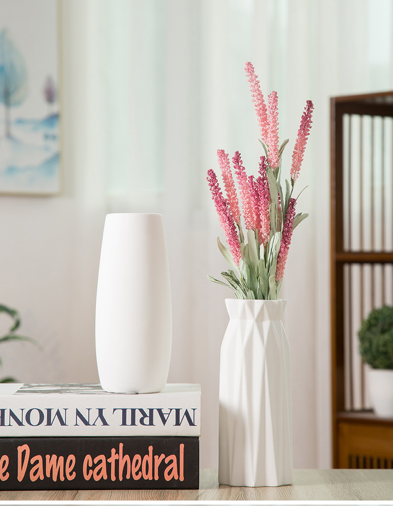 2025欧洲风格陶瓷摆件木质高花瓶花盆组合木制花瓶装饰品家居摆设陶瓷摆件详情8