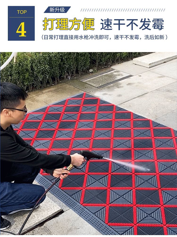 室外防滑地垫酒店门口进门脚垫户外商用除尘门垫入户门外防水地毯详情9