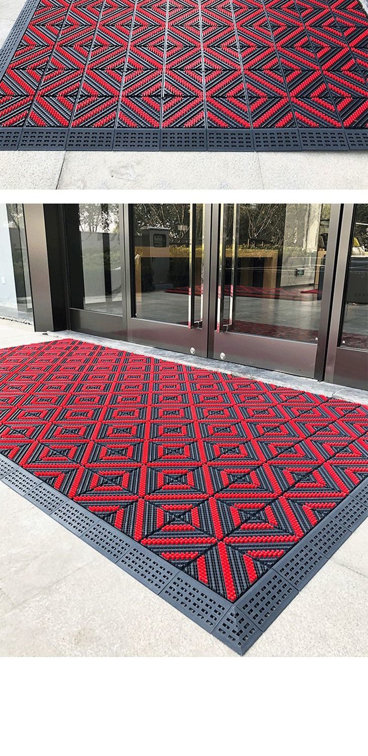 室外防滑地垫酒店门口进门脚垫户外商用除尘门垫入户门外防水地毯详情23