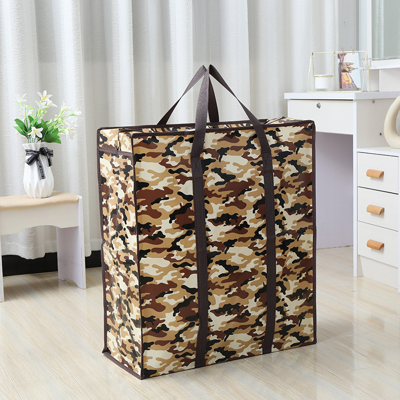 超大容量无纺布袋 旅行便携棉衣物打包行李袋 购物整理袋 服装收纳袋 环保耐用详情3