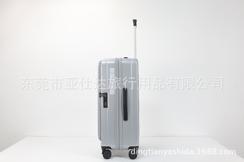 前开盖新款行李箱外贸三件套logo商标旅行箱登机密码学生拉杆箱包详情35