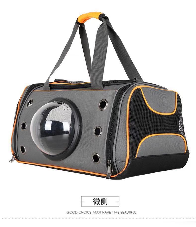 宠物包猫包外带旅行可折叠太空舱手提猫包外出包便携小狗背包详情7