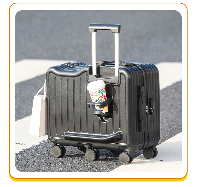 新款幼儿童骑行箱22寸可坐行李箱拉杆箱万向轮6轮旅行箱一件代发详情24