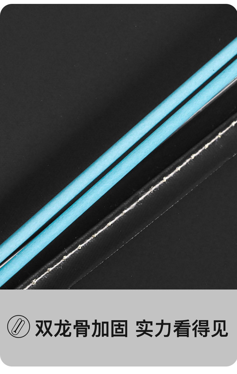 迷你五折雨伞女高级感晴雨两用黑胶防晒胶囊太阳伞折叠伞定制logo详情8