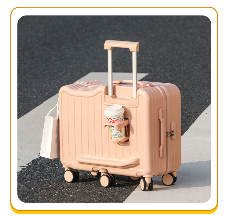 新款幼儿童骑行箱22寸可坐行李箱拉杆箱万向轮6轮旅行箱一件代发详情23