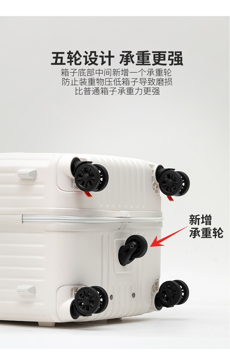 2024新款超轻大容量28寸抗摔旅行箱包 拉杆箱登机箱 刹车密码设计 提升出行体验详情13