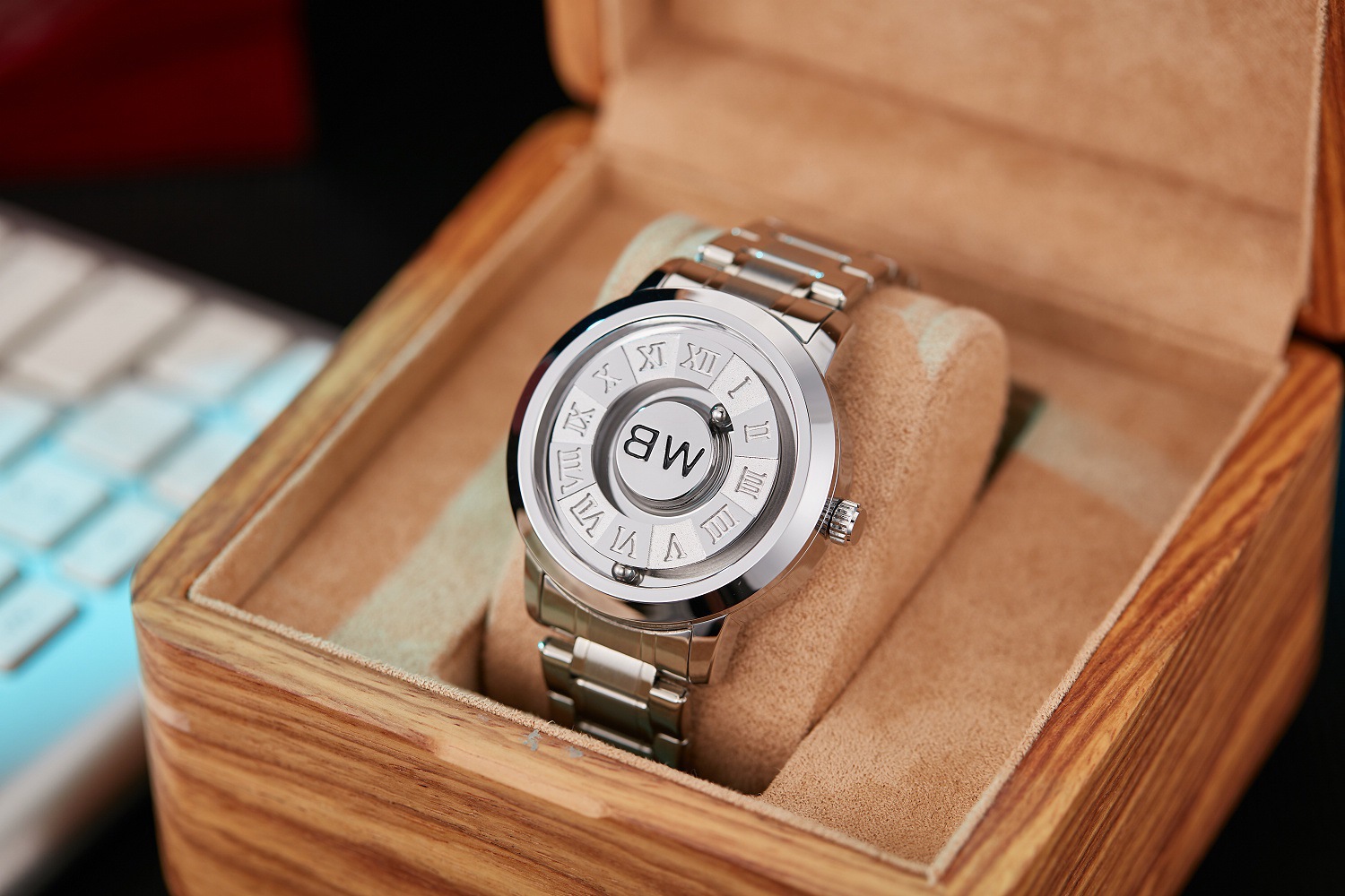 石英表男表炫酷个性男士概念手表男黑科技磁力悬浮博士通bestwin详情40