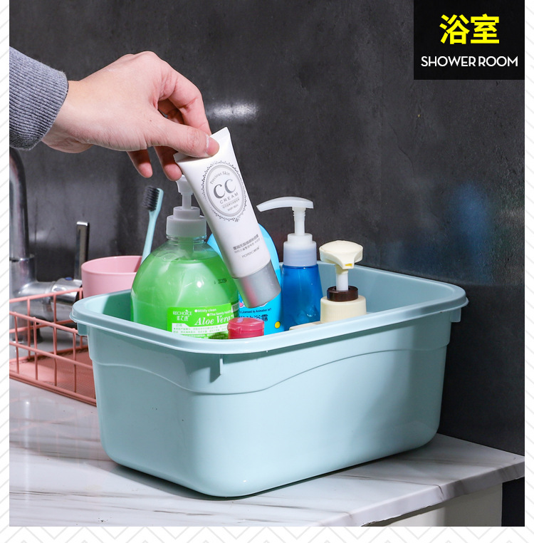 衣柜衣服整理箱有盖杂物塑料手提储物箱特大号家用玩具零食收纳箱详情15