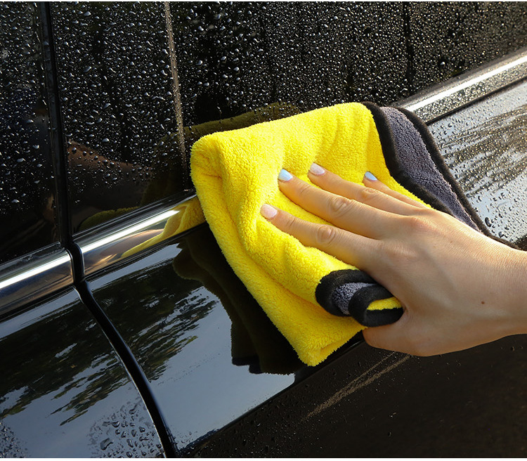 洗车毛巾珊瑚绒加厚强力吸水擦车巾车辆清洁专用抹布柔软不伤车详情12
