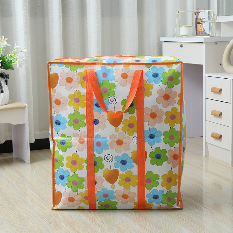 超大容量无纺布袋 旅行便携棉衣物打包行李袋 购物整理袋 服装收纳袋 环保耐用详情6