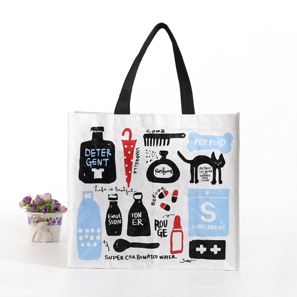 外贸批发厂家直销覆膜pp手提编织袋加厚尼龙蛇皮袋礼品袋可印logo详情15