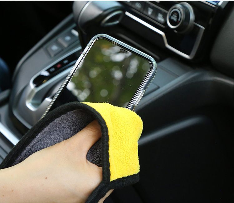 洗车毛巾珊瑚绒加厚强力吸水擦车巾车辆清洁专用抹布柔软不伤车详情14