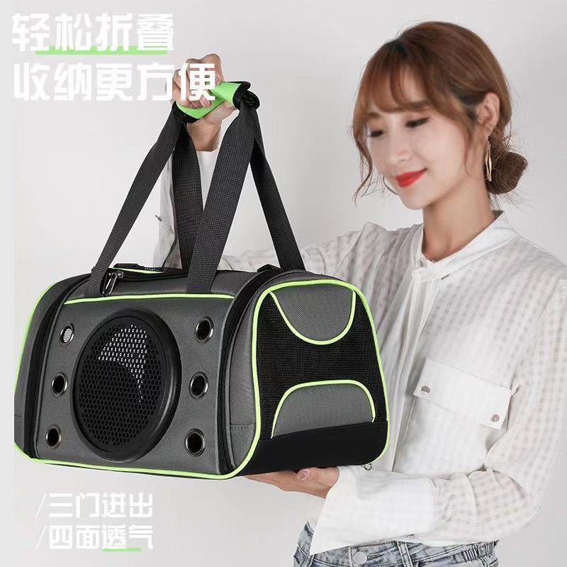 宠物包猫包外带旅行可折叠太空舱手提猫包外出包便携小狗背包详情2
