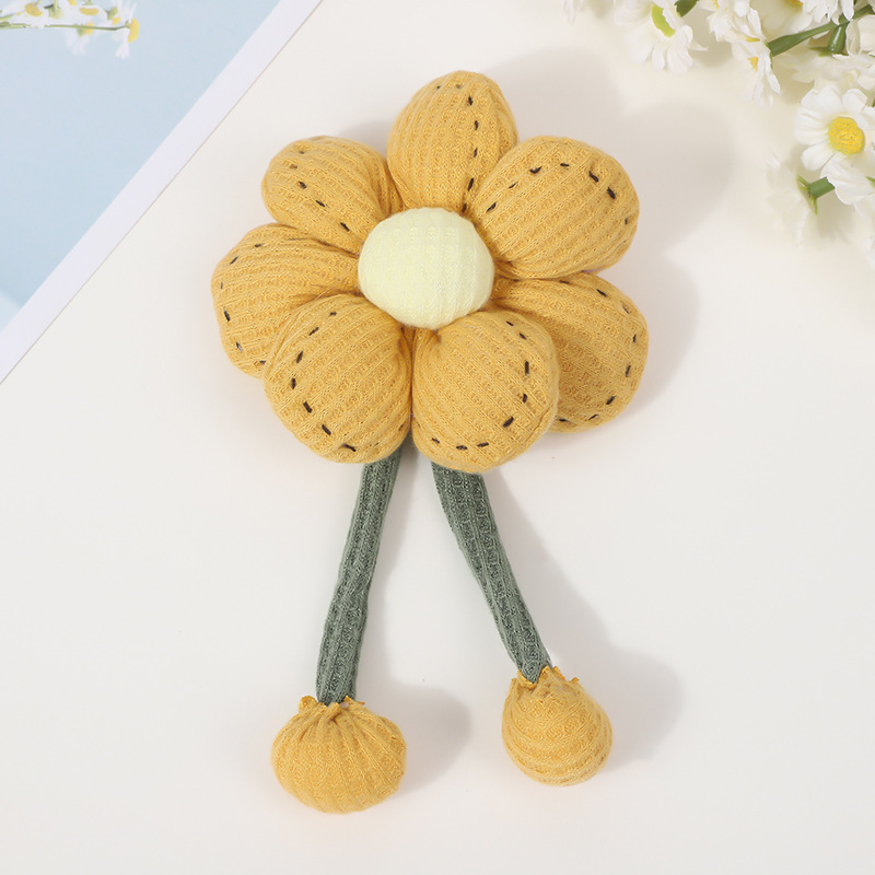 ins风大花朵窗帘绑带汽车遮阳帘收束带绑绳扎带捆绳花朵布艺详情8