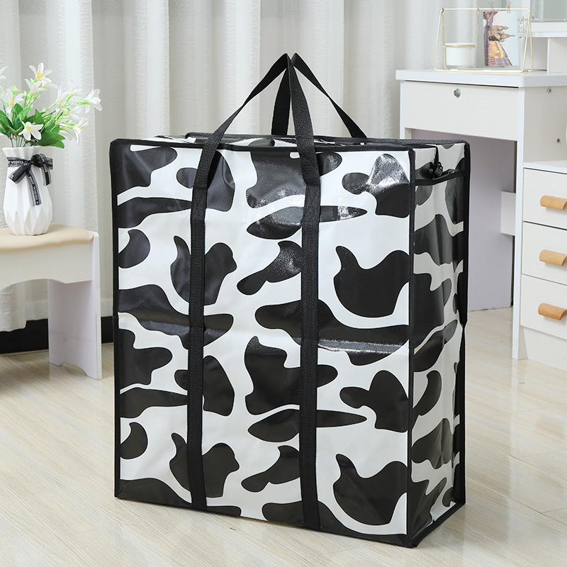 超大容量无纺布袋 旅行便携棉衣物打包行李袋 购物整理袋 服装收纳袋 环保耐用详情5