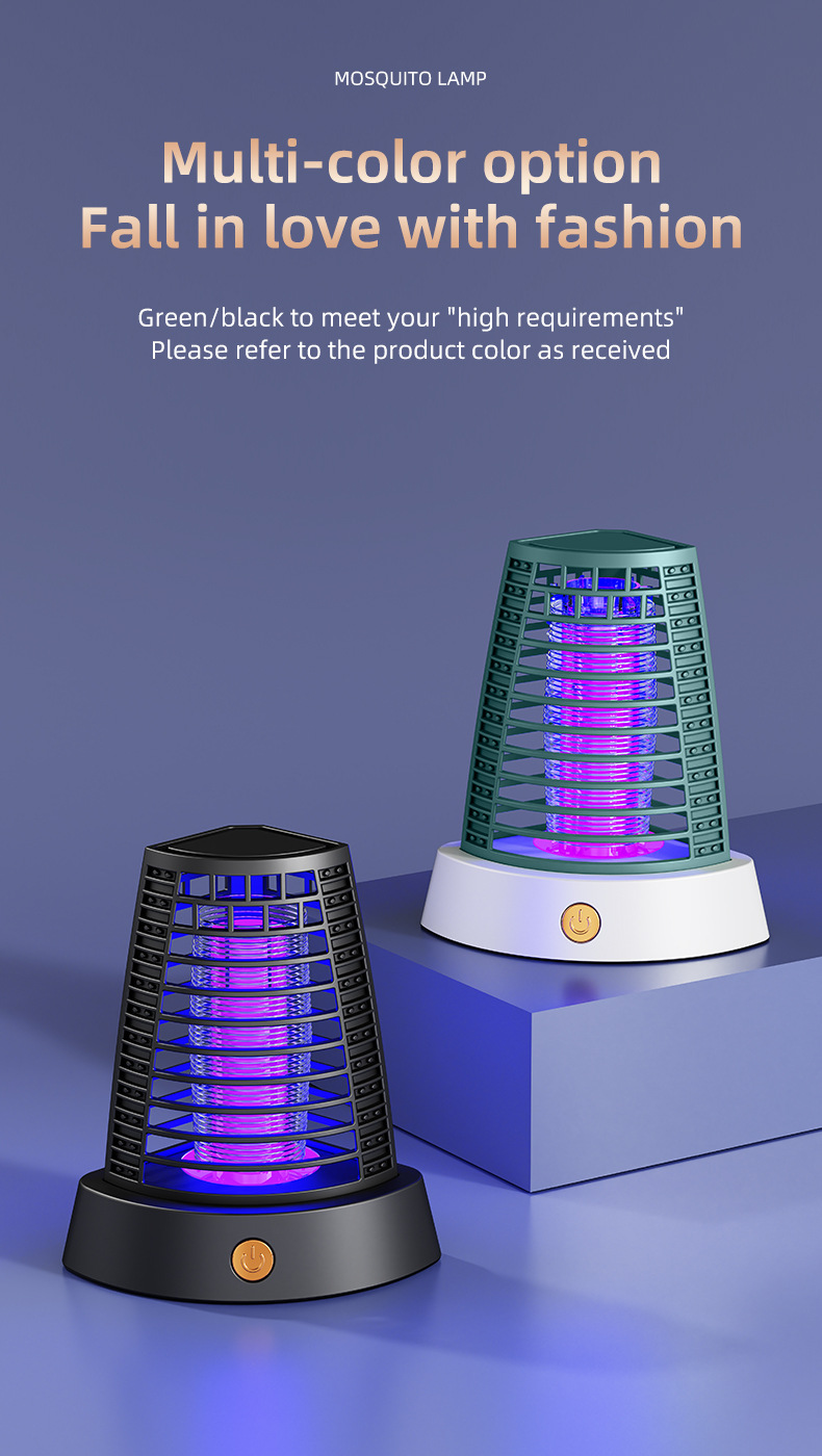 跨境爆款电击灭蚊器家用灭蚊器户外露营灯充电照明灭蚊灯详情14