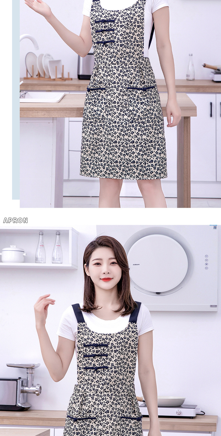 【持嘉】亲肤灯芯绒面料透气耐磨防污碎花搭配复古盘扣详情11