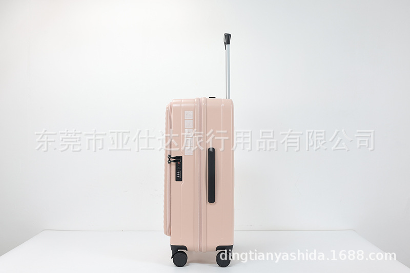 前开盖新款行李箱外贸三件套logo商标旅行箱登机密码学生拉杆箱包详情32