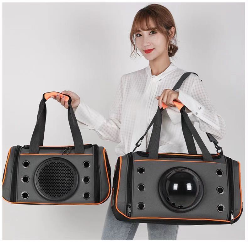 宠物包猫包外带旅行可折叠太空舱手提猫包外出包便携小狗背包详情3