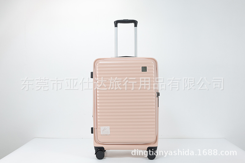 前开盖新款行李箱外贸三件套logo商标旅行箱登机密码学生拉杆箱包详情27
