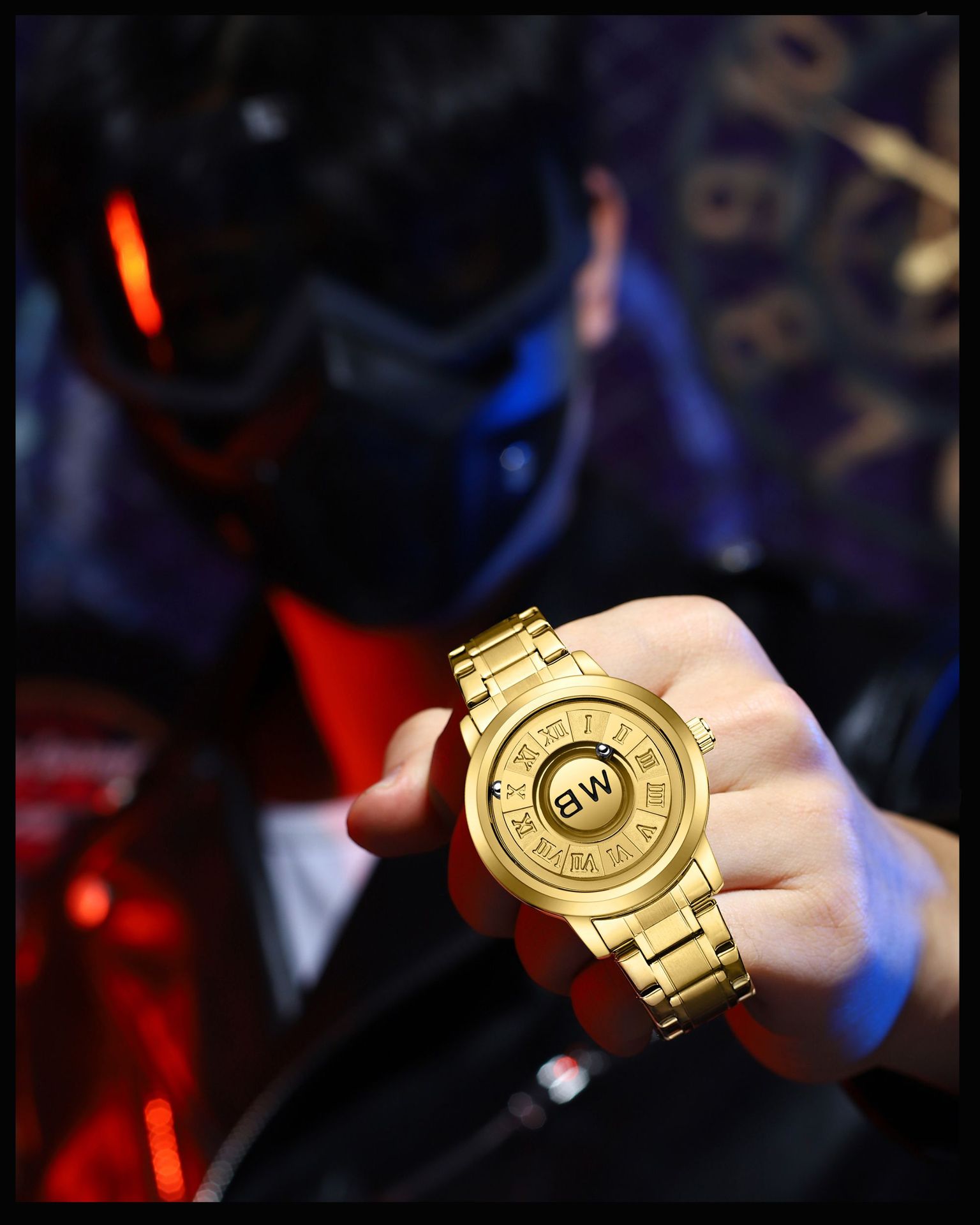 石英表男表炫酷个性男士概念手表男黑科技磁力悬浮博士通bestwin详情42