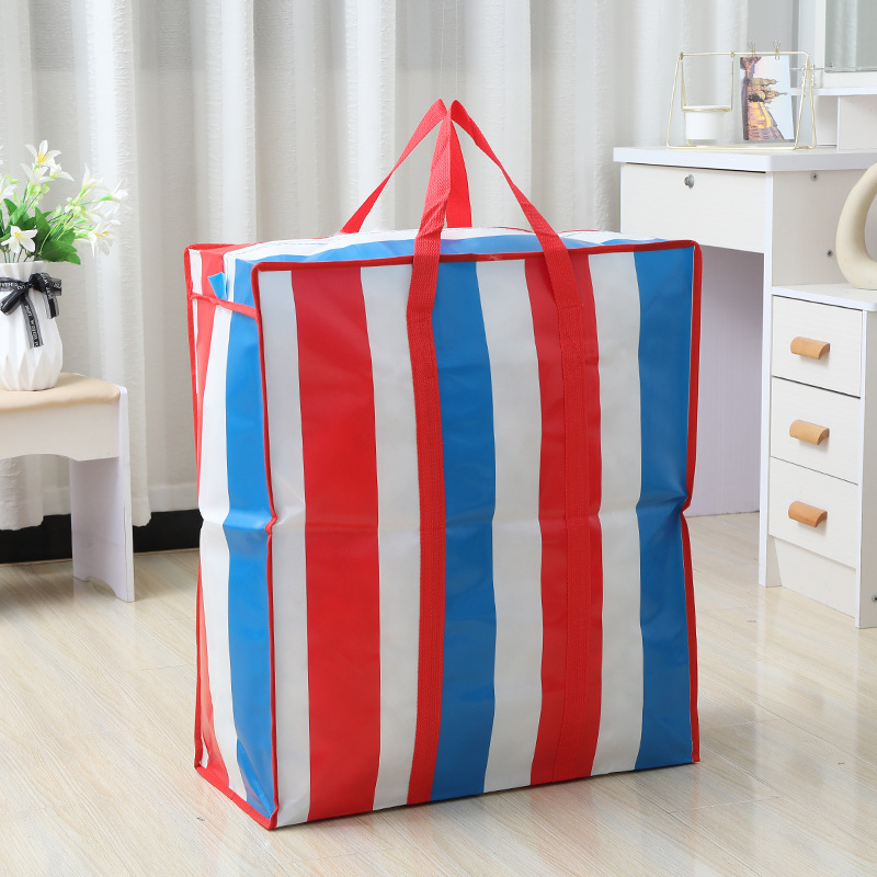 超大容量无纺布袋 旅行便携棉衣物打包行李袋 购物整理袋 服装收纳袋 环保耐用详情2