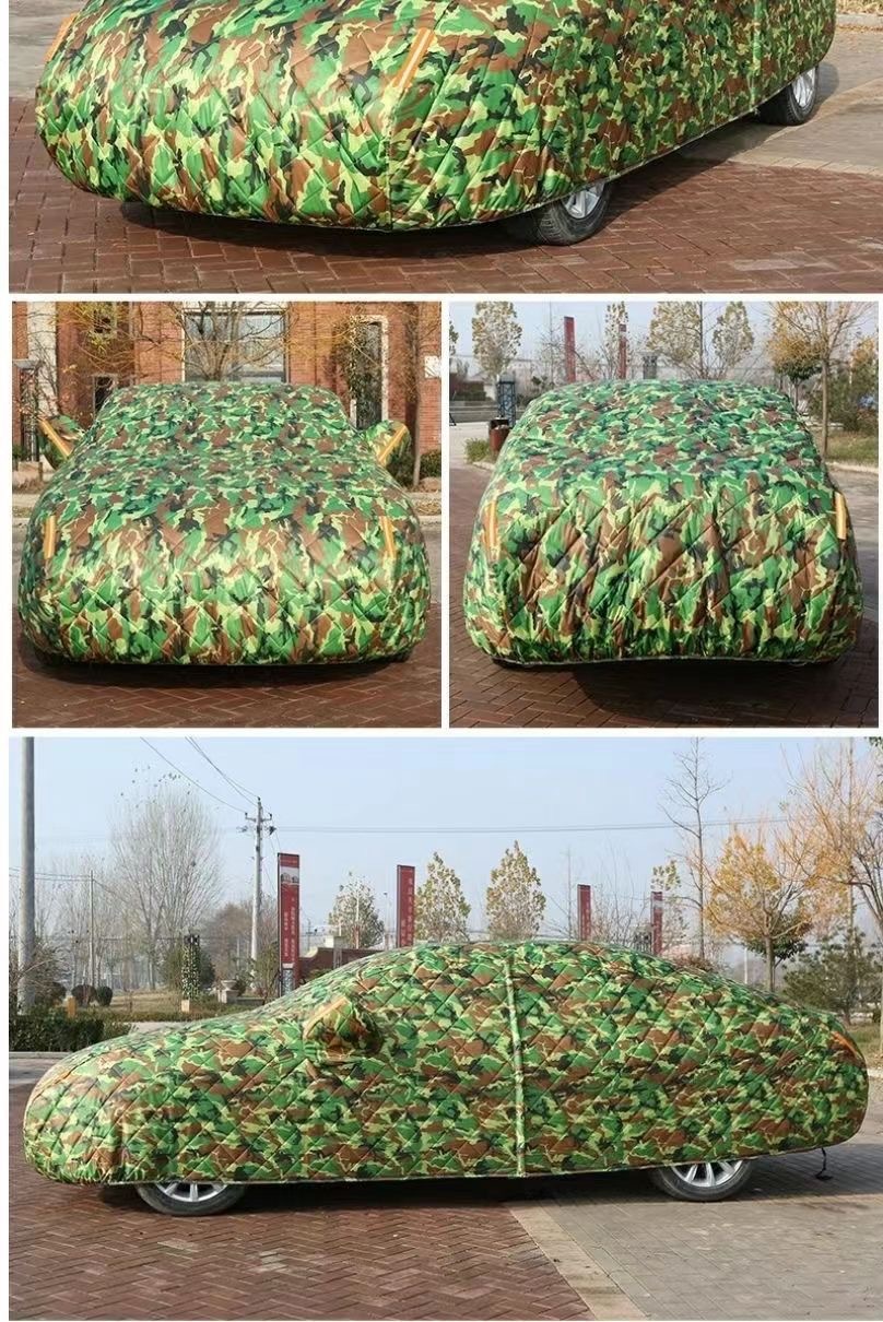 代发批发防冰雹特厚棉被四季通用抗寒保暖防雨晒专用汽车车衣车罩详情17