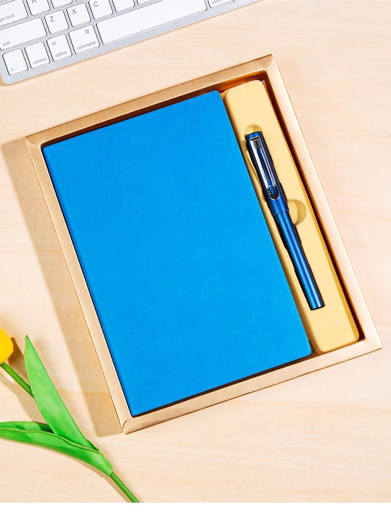 软皮笔记本定制印logo免费刻字日记本商务办公会议记录本定做本子详情19