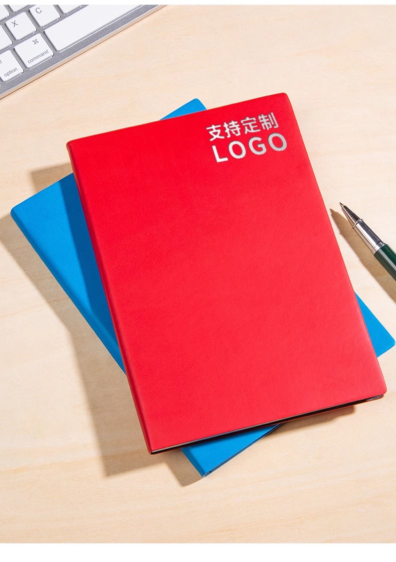 软皮笔记本定制印logo免费刻字日记本商务办公会议记录本定做本子详情7