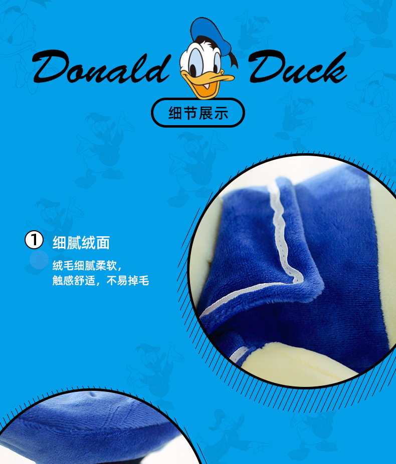 正版迪士尼q弹趣味系列米奇米妮公仔毛绒玩具安抚玩偶靠枕公仔女详情7