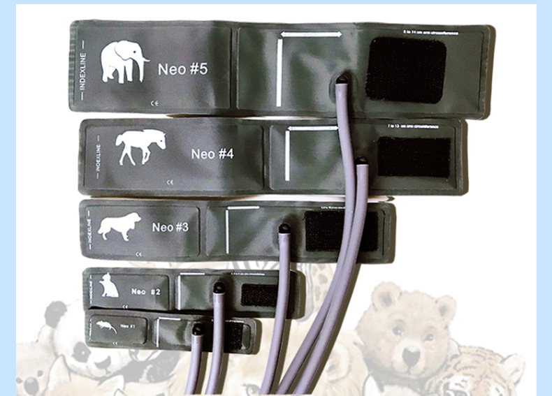 tpu动物血压袖套兽用兽医宠物监护仪测血压计袖带5个一套包邮详情5