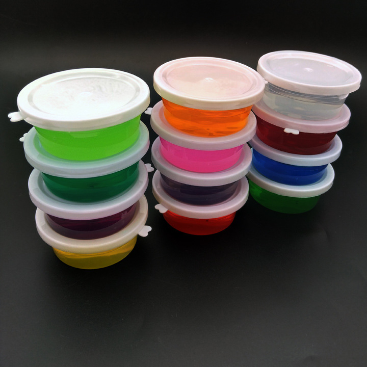 p1731 12色水晶彩泥 桶装彩泥橡皮泥儿童手工彩泥多元批发详情6