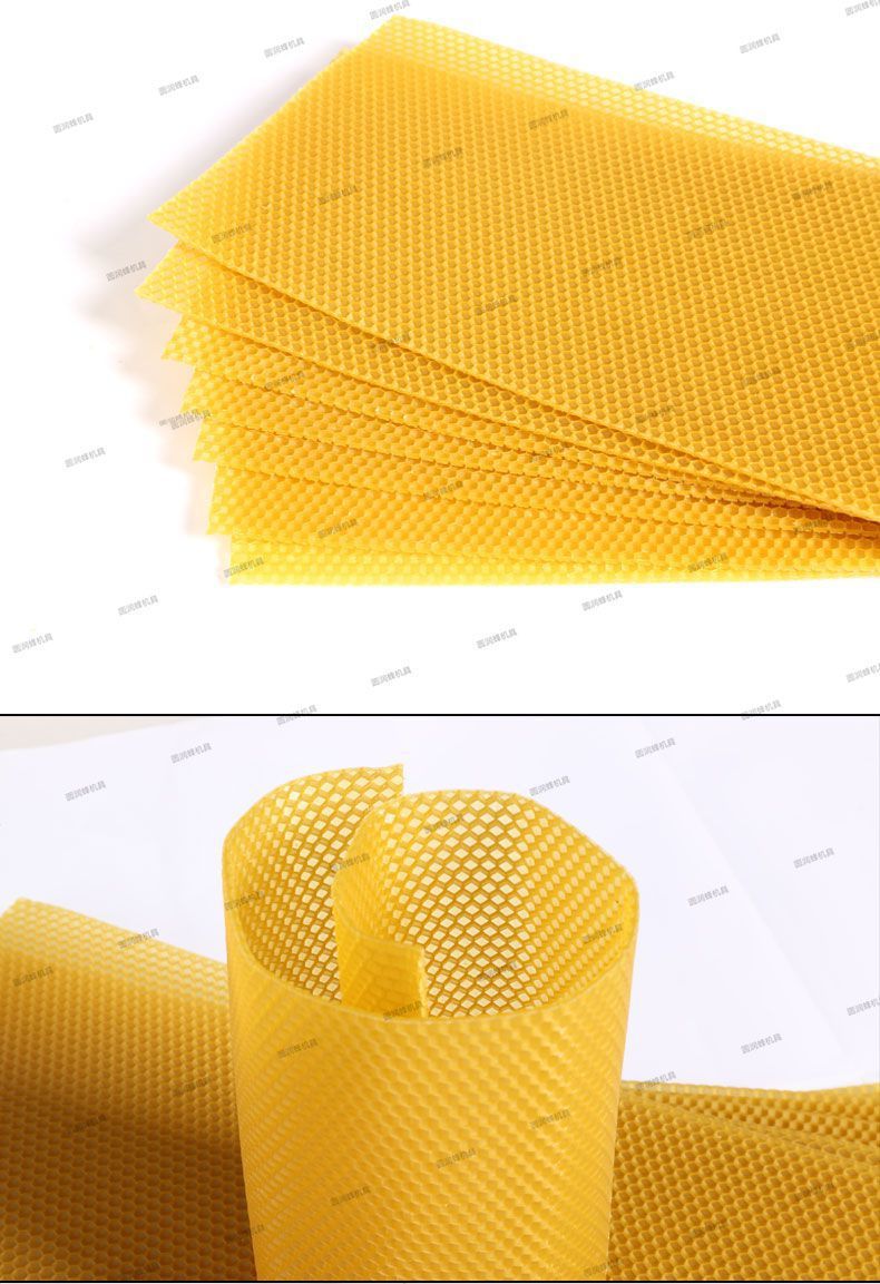 蜜蜂用具蜂蜜中蜂巢础蜂巢脾意蜂巢础包邮蜂蜡巢础蜜蜂箱蜂箱巢础详情5