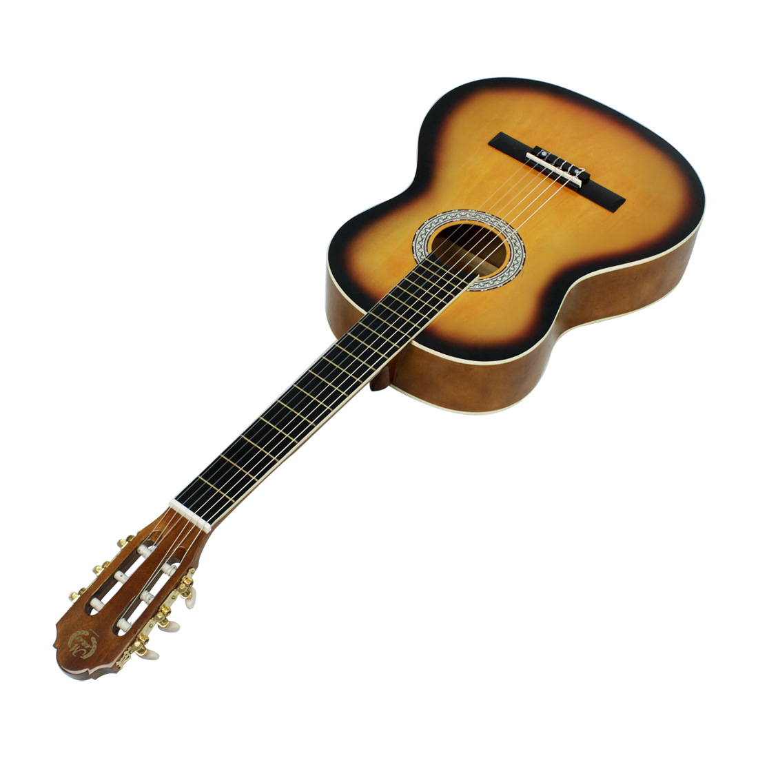 批发39寸古典木吉他椴木入门普及古典吉他guitar成人演奏吉它乐器详情4