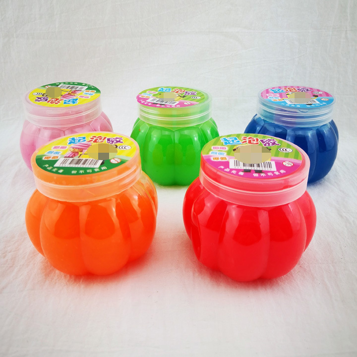 f1635  710南瓜水晶泥 桶装彩泥橡皮泥儿童手工彩泥义乌2元店详情3