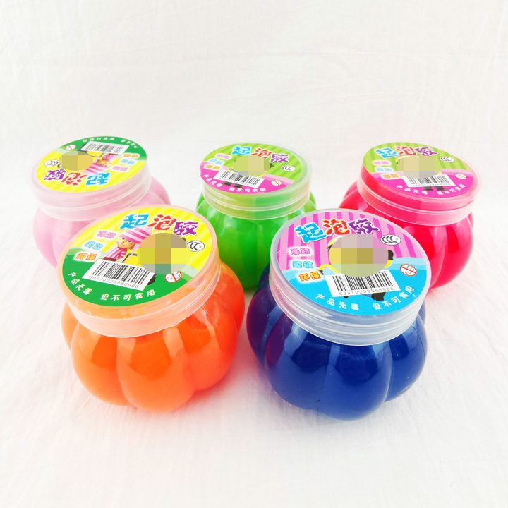 f1635  710南瓜水晶泥 桶装彩泥橡皮泥儿童手工彩泥义乌2元店详情6