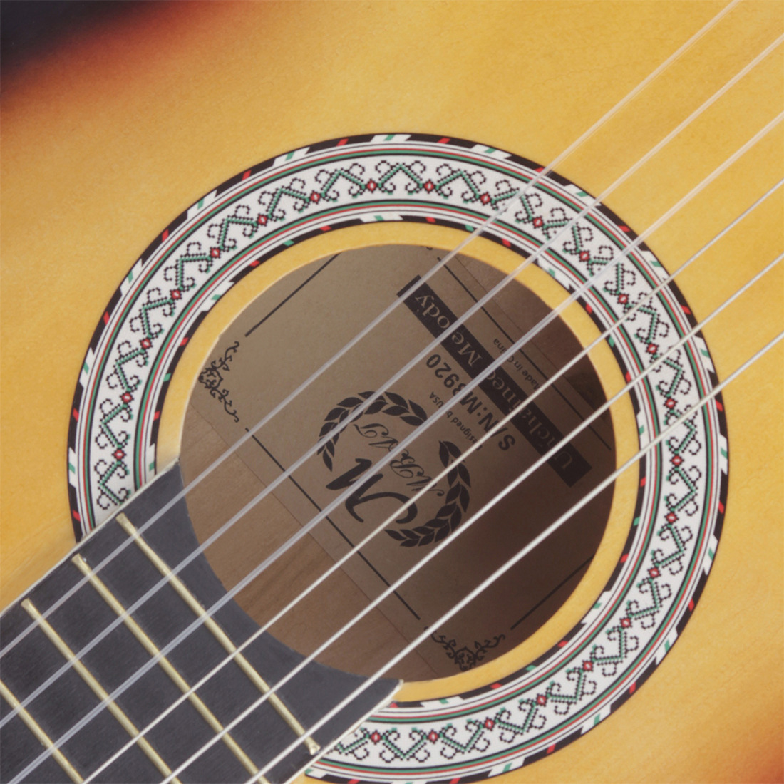 批发39寸古典木吉他椴木入门普及古典吉他guitar成人演奏吉它乐器详情16