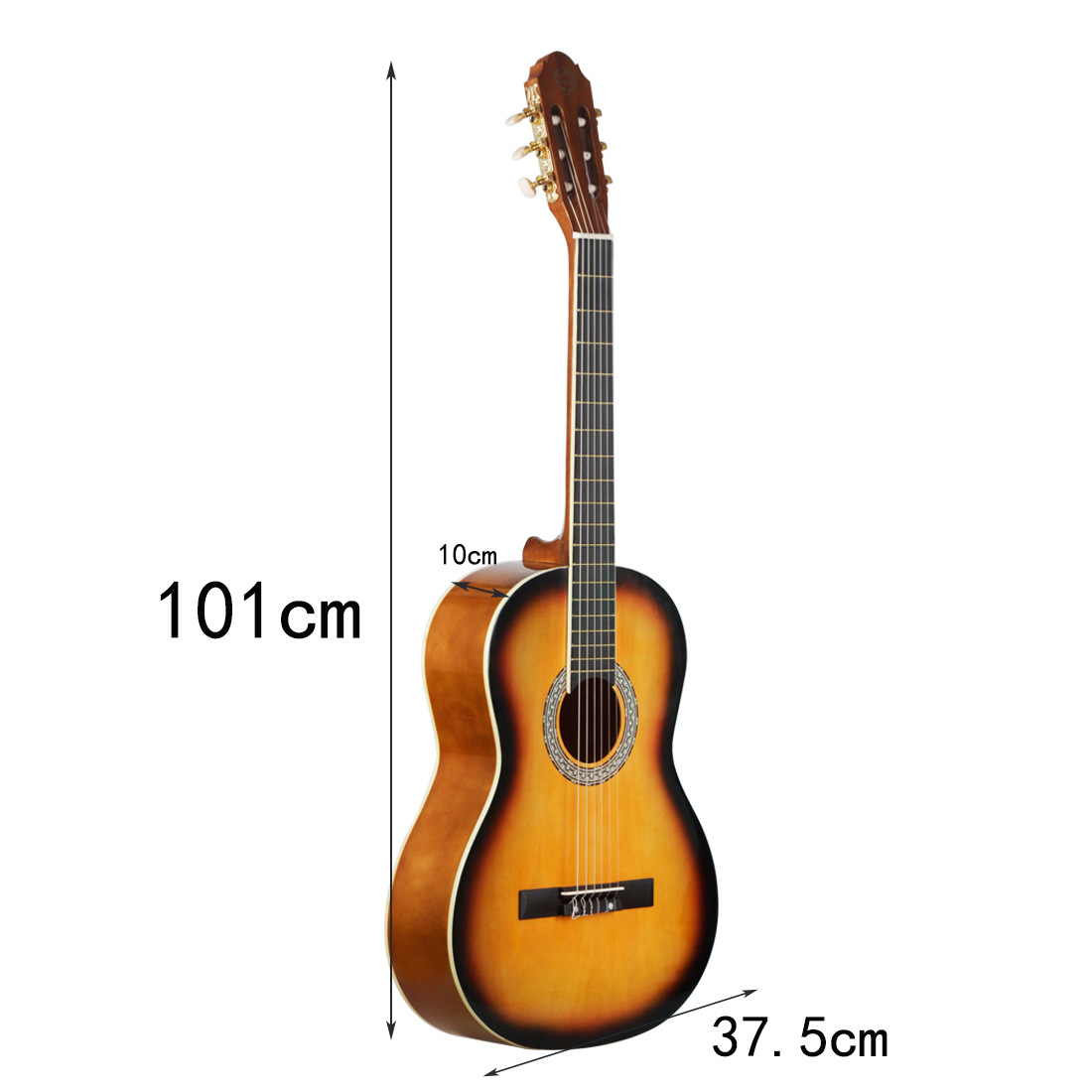 批发39寸古典木吉他椴木入门普及古典吉他guitar成人演奏吉它乐器详情3