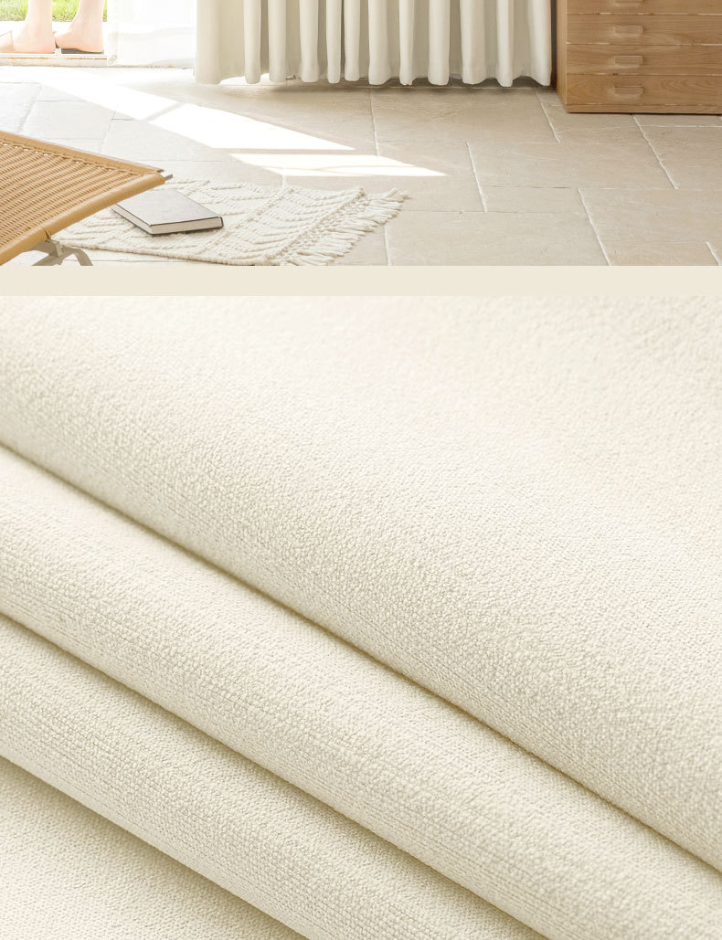 双面遮光大师加厚窗帘遮光卧室2025新款高温定型奶油客厅卧室详情9