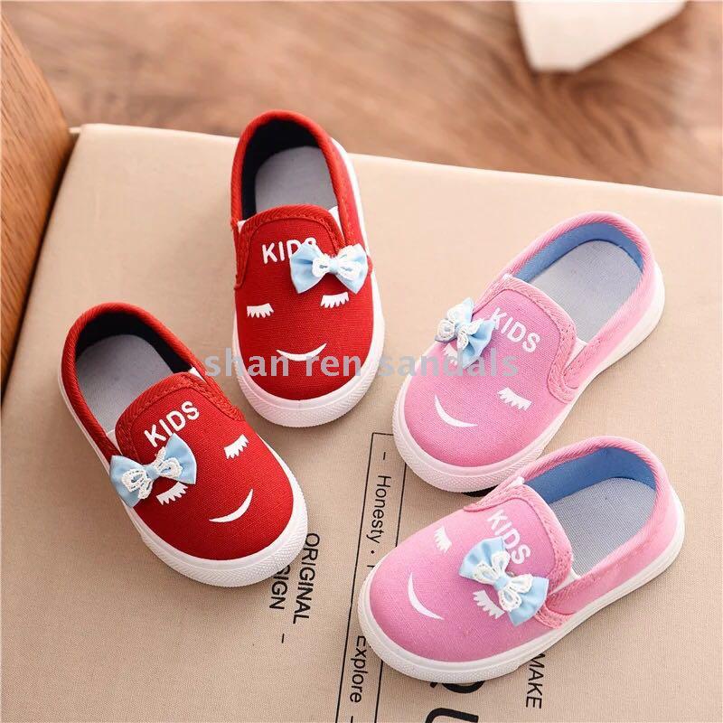 新款春秋款女宝宝鞋子 小布鞋板鞋学步鞋 婴幼儿单鞋详情图4