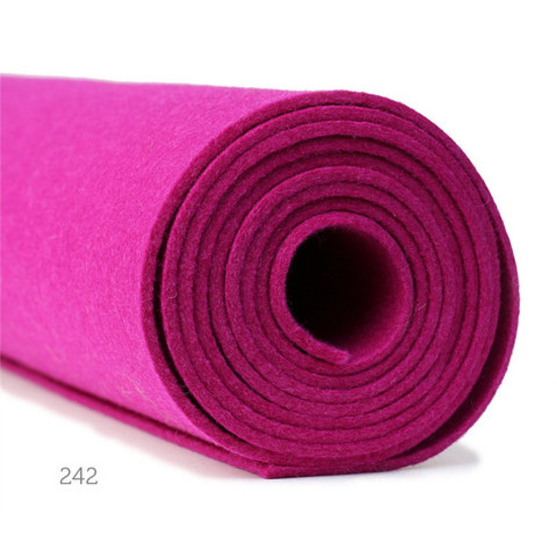 厂家直销彩色毛毡 彩色书画毡垫 工业品毛毡布详情图3