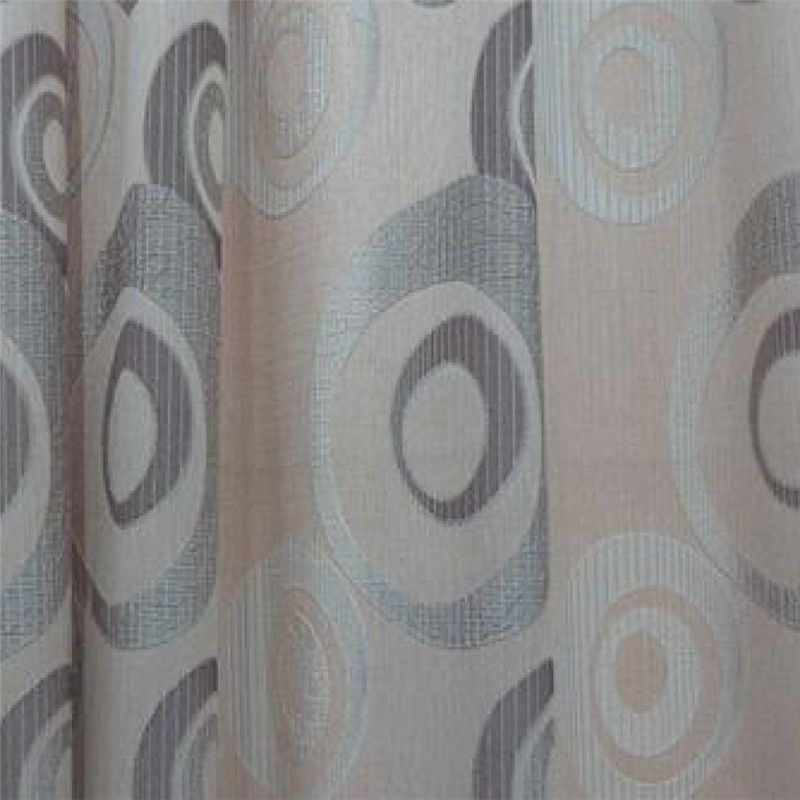 新款厂家直销可零售批发-----莱雅多种颜色，圆环图案，窗帘布详情图4