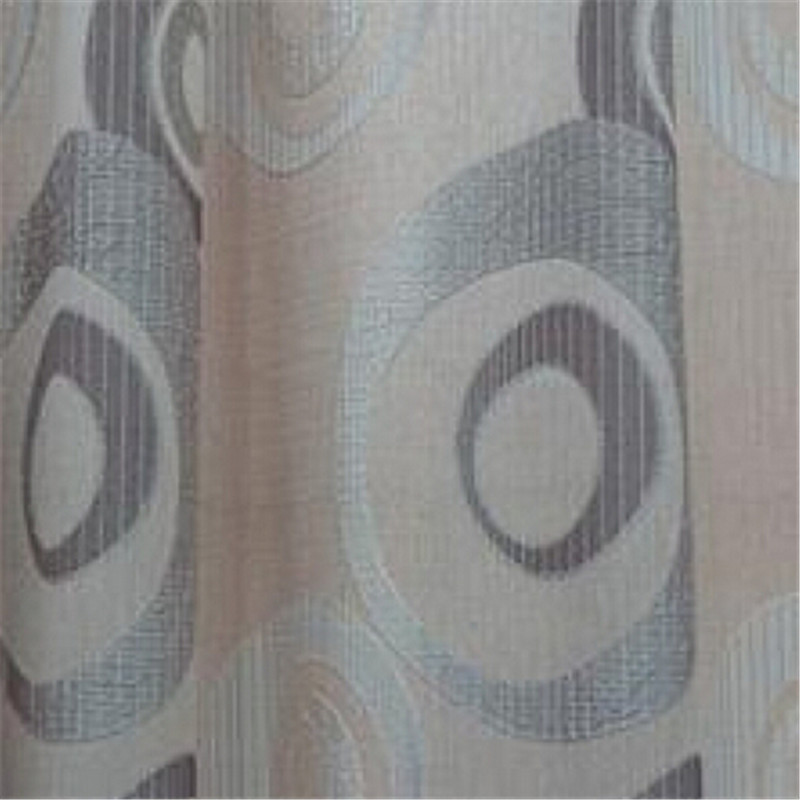 新款厂家直销可零售批发-----莱雅多种颜色，圆环图案，窗帘布详情图3