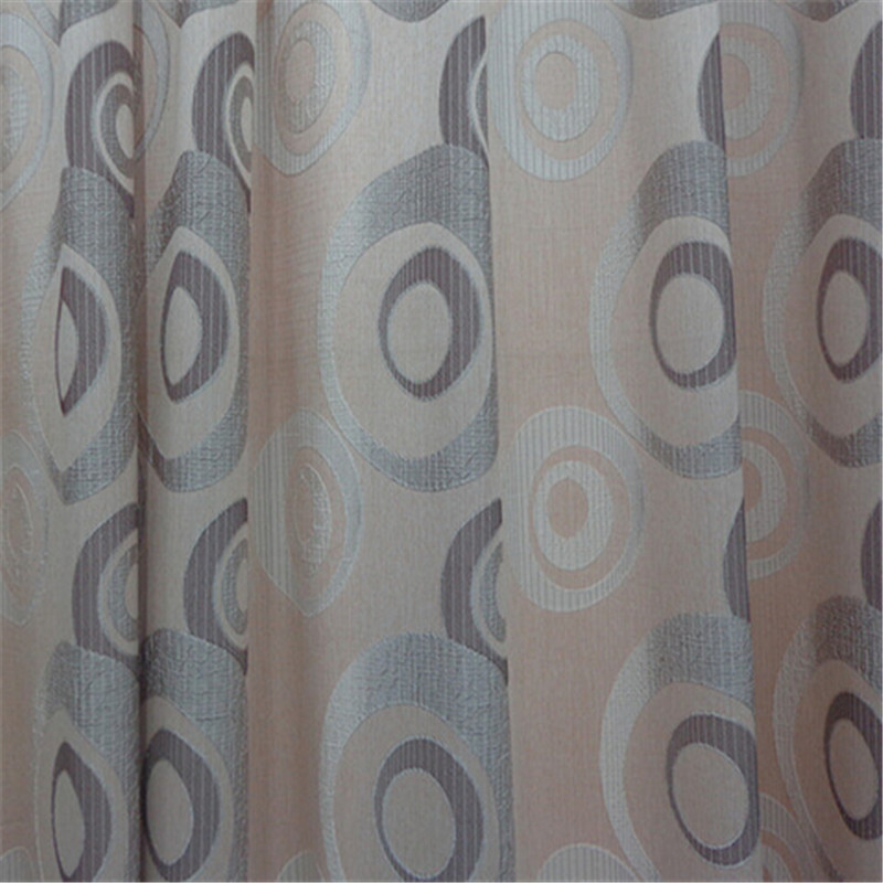 新款厂家直销可零售批发-----莱雅多种颜色，圆环图案，窗帘布详情图2