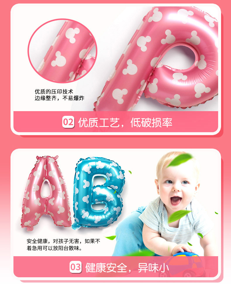 海绵宝宝卡通铝膜气球儿童生日派对装饰宝宝周岁宴会玩具详情图4